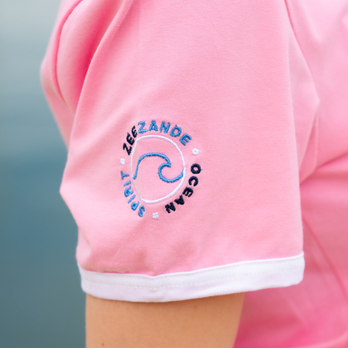 Zeezande T-Shirt für Damen aus Baumwolle Beach Girl in Rosa