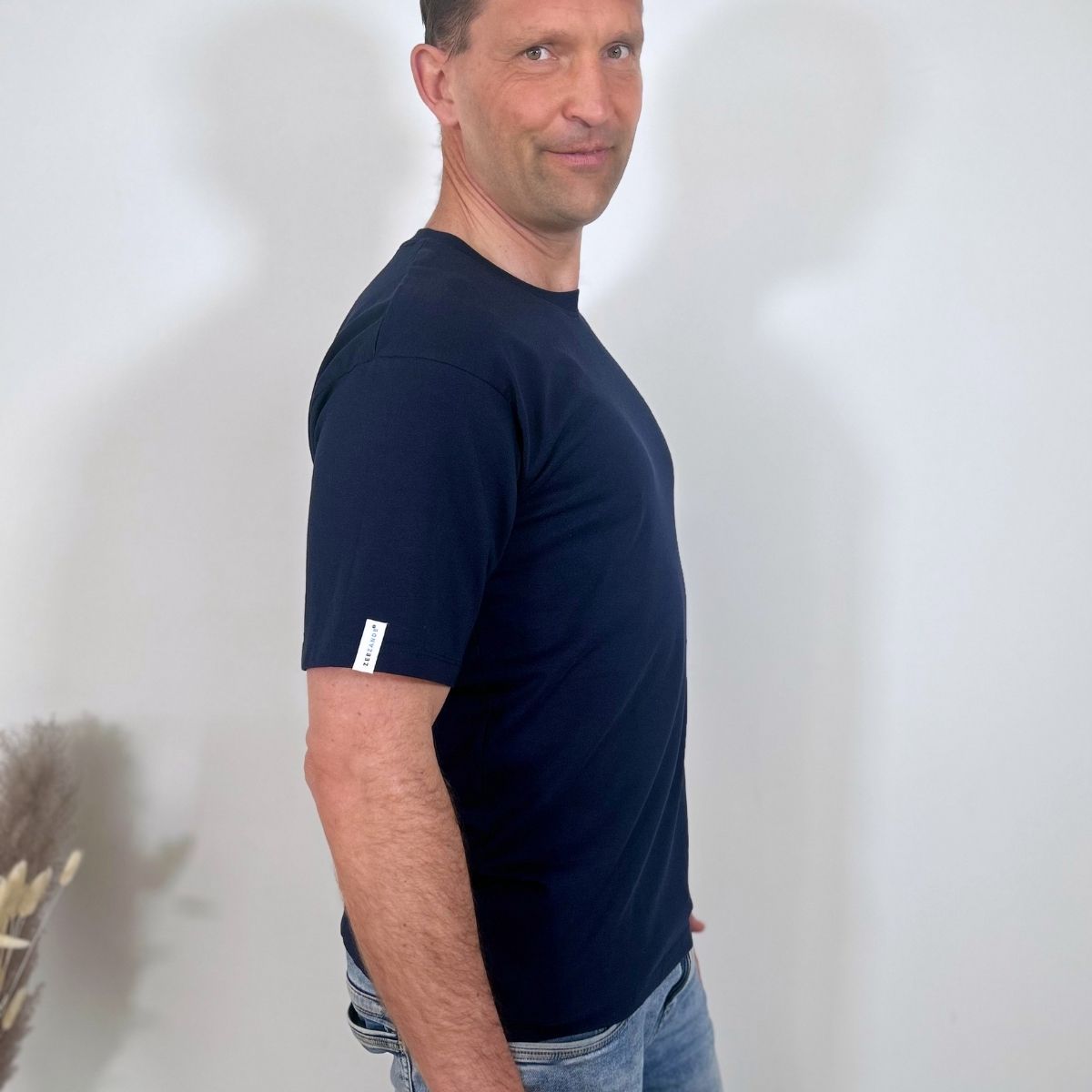 Zeezande® T-Shirt für Herren "Surf Club" in Navy