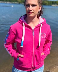 Zeezande® Sweatjacke "BEACH GIRL" in pink
