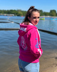 Zeezande® Sweatjacke "BEACH GIRL" in pink