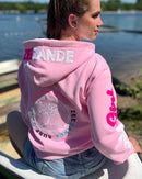 Zeezande® Sweatjacke "BEACH GIRL" in rosa