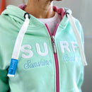 Zeezande® Sweatjacke "SURF" in mint