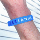 Zeezande Armbändchen aus Silikone für Damen und Herren in Blau Hellblau